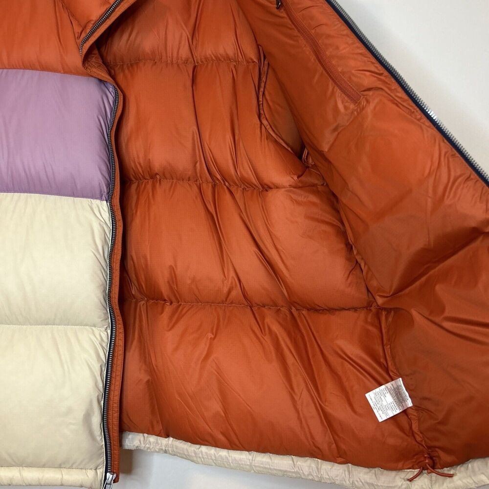 cotopaxi Colorblock Puffer Jacket in Orange, Lavender, Cream - Picture 6 of 16